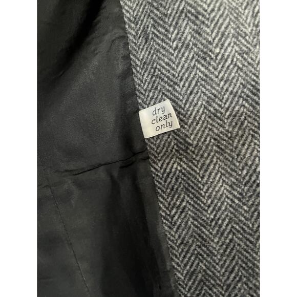 Pendleton Wool Womans Blazer Gray Preppy Office Workwear 8 - Picture 4 of 9